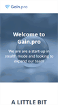 Mobile Screenshot of gain.pro